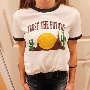 ZARA graphic tee - NEW with TAGS!!!